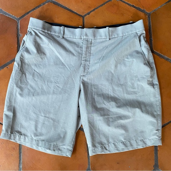 Mens Nike Dri Fit Athletic Golf Shorts Size 40 Standard Gray Country Club Casual - Picture 1 of 7